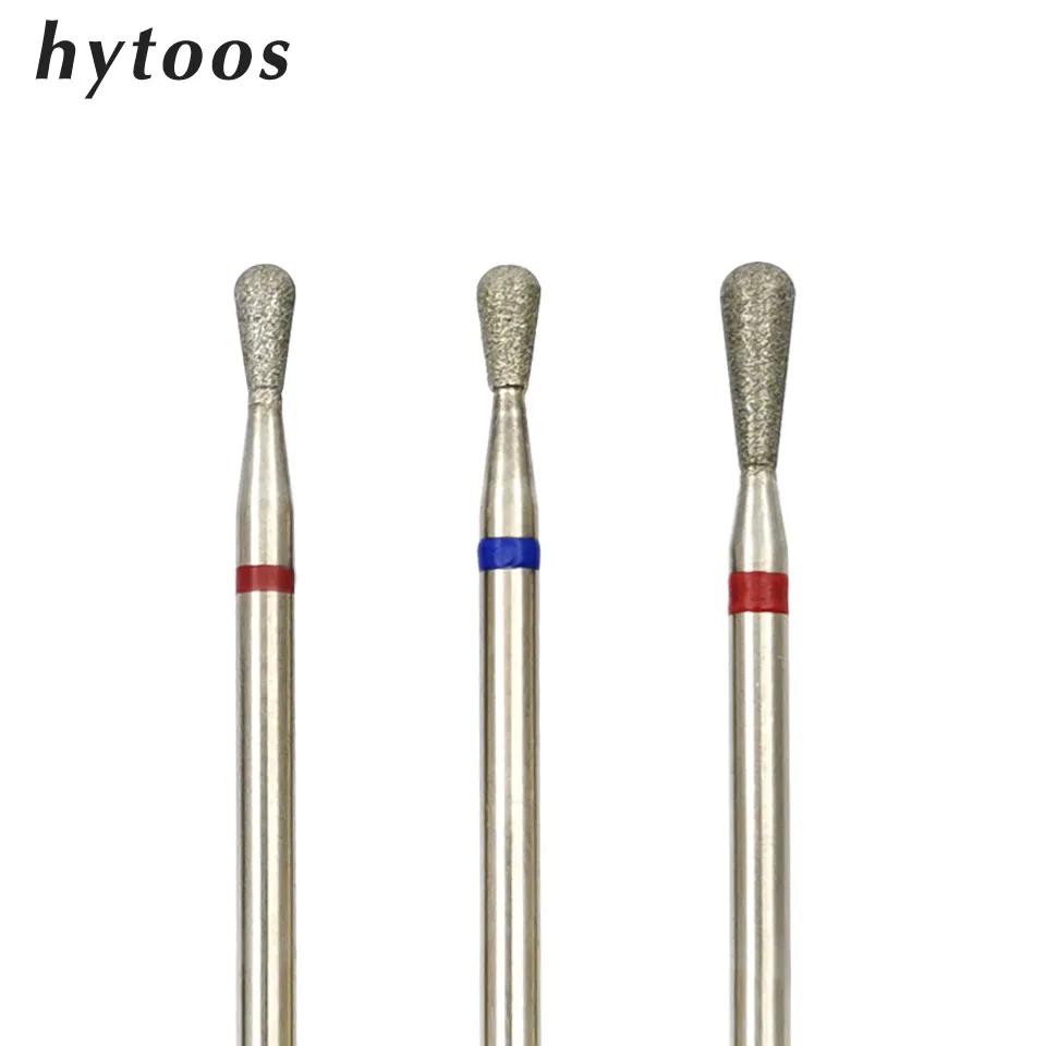 HYTOOS Round Top Nail Drill Bits 3/32