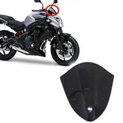 High Quality Motorcycle Windshield WindScreen Wind Deflector Wind Shutter front glass For Kawasaki ER-6N ER6N 2012 2013 2014