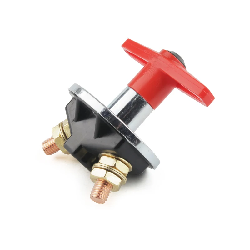 12V-60V Heavy Duty Electrical Switch 300A-500 A Fixed Key Battery Isolator Cut Off Kill Switch