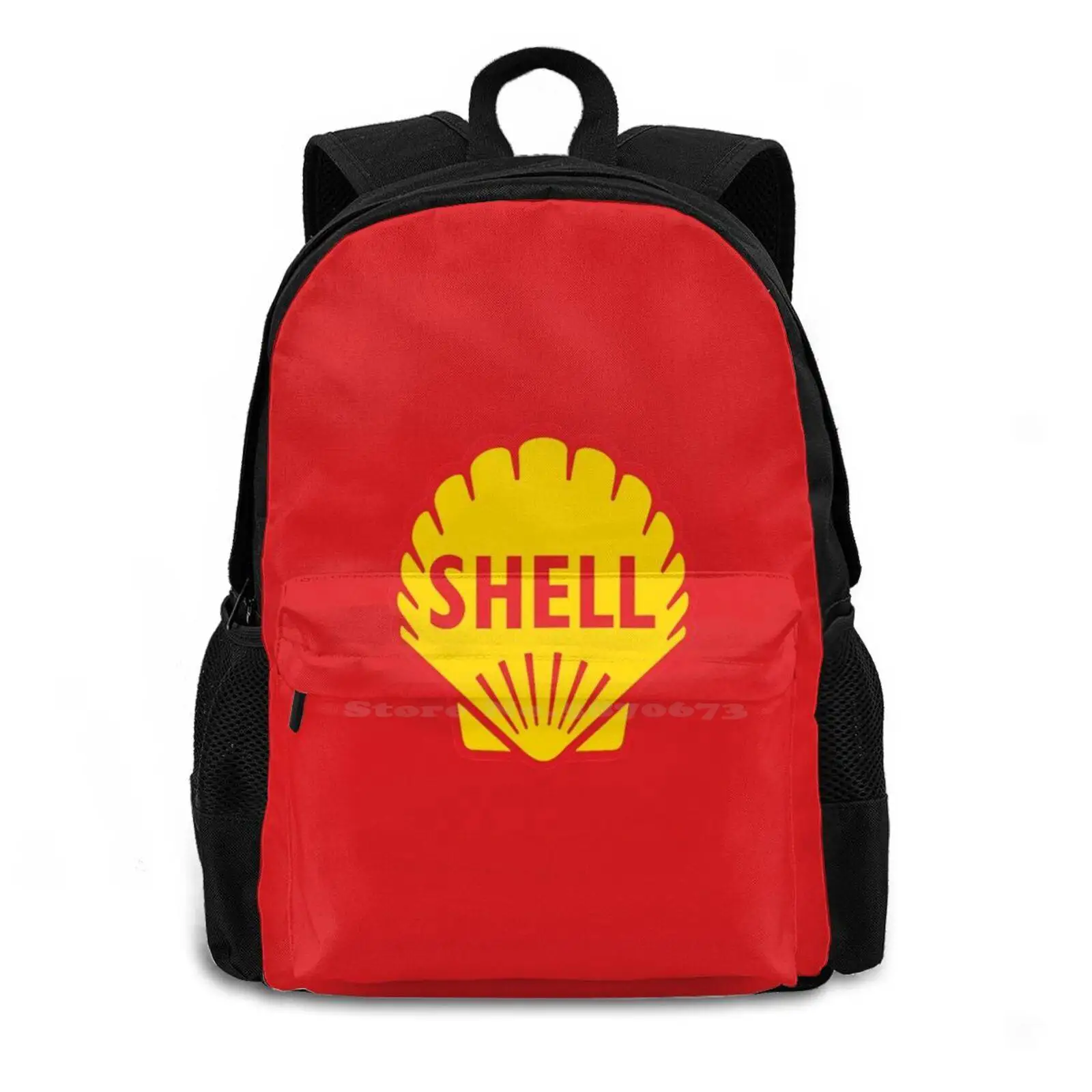 Good Fuel-Shell - School Bags Travel Laptop Backpack Oil Gas Sponsor