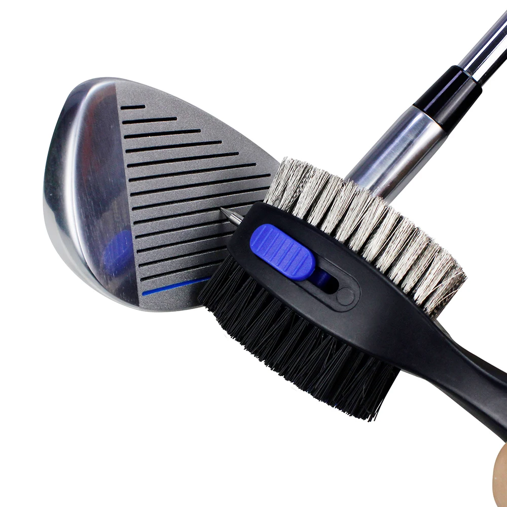 New Golf Club Brush Groove Cleaner Cleaning Tool Supplies Accessories