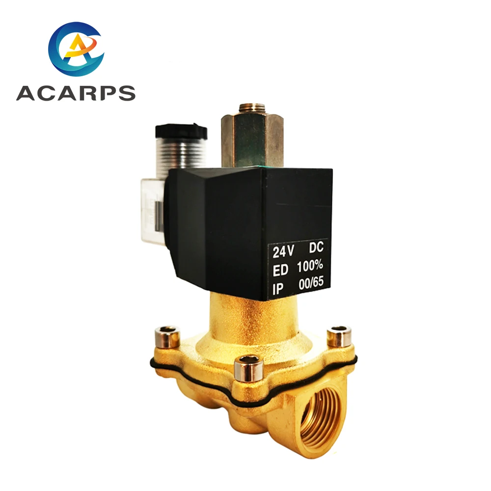 

1/2 inch G NPT Normally Open PIlot Operating 110v Solenoid Valve Water NBR Seal for Water Treatment