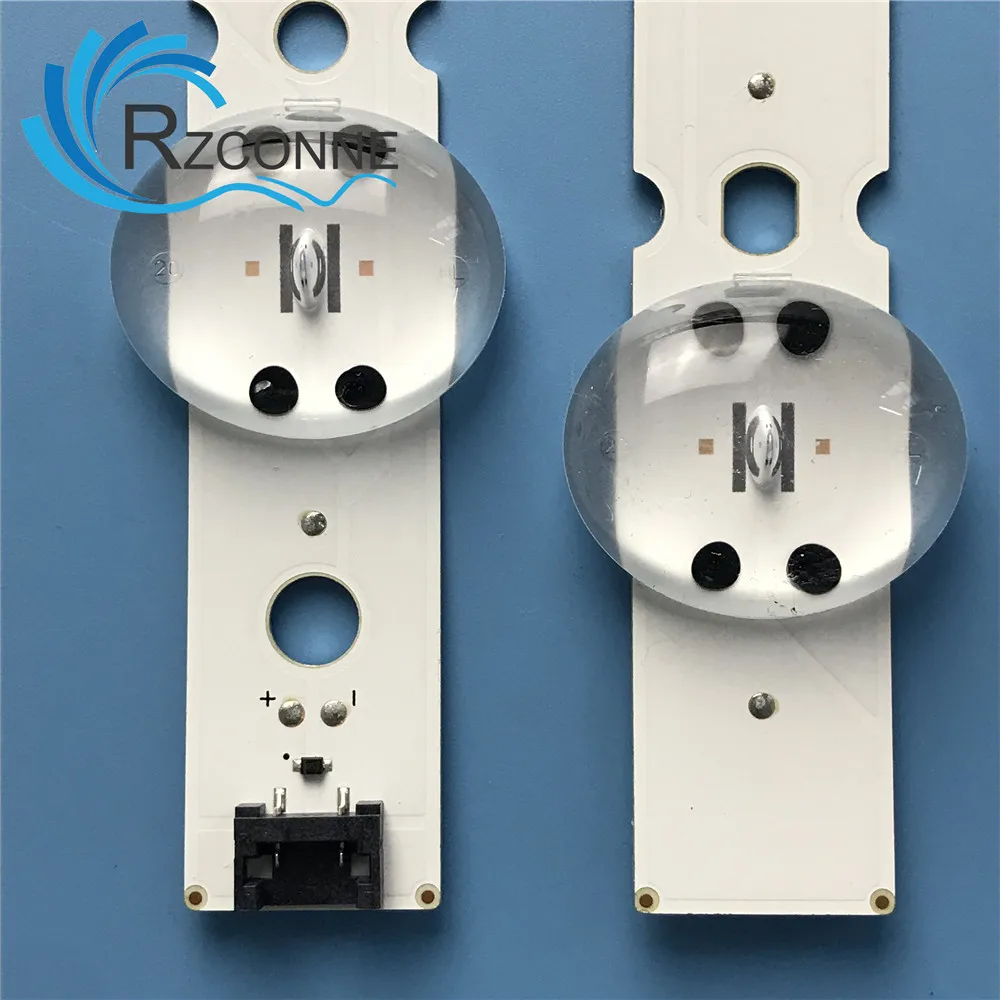 TRIDENT-LED Backlight Strip, 5 Lâmpada para 43 "TV BOX, 43LK6100