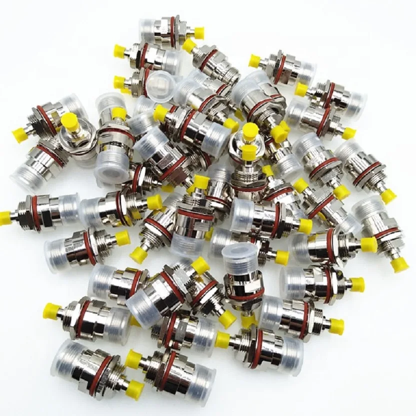 N Female With Nut Fixed To SMA Female Connector With Waterproof Brass RF Adapter