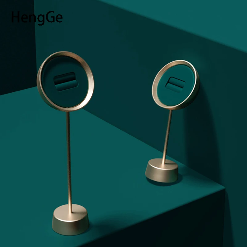 

Light Luxury Jewelry Organizer Holder Counter Shop Window Necklace Ring Vertical Display Stand Jewelry Packaging Organizer