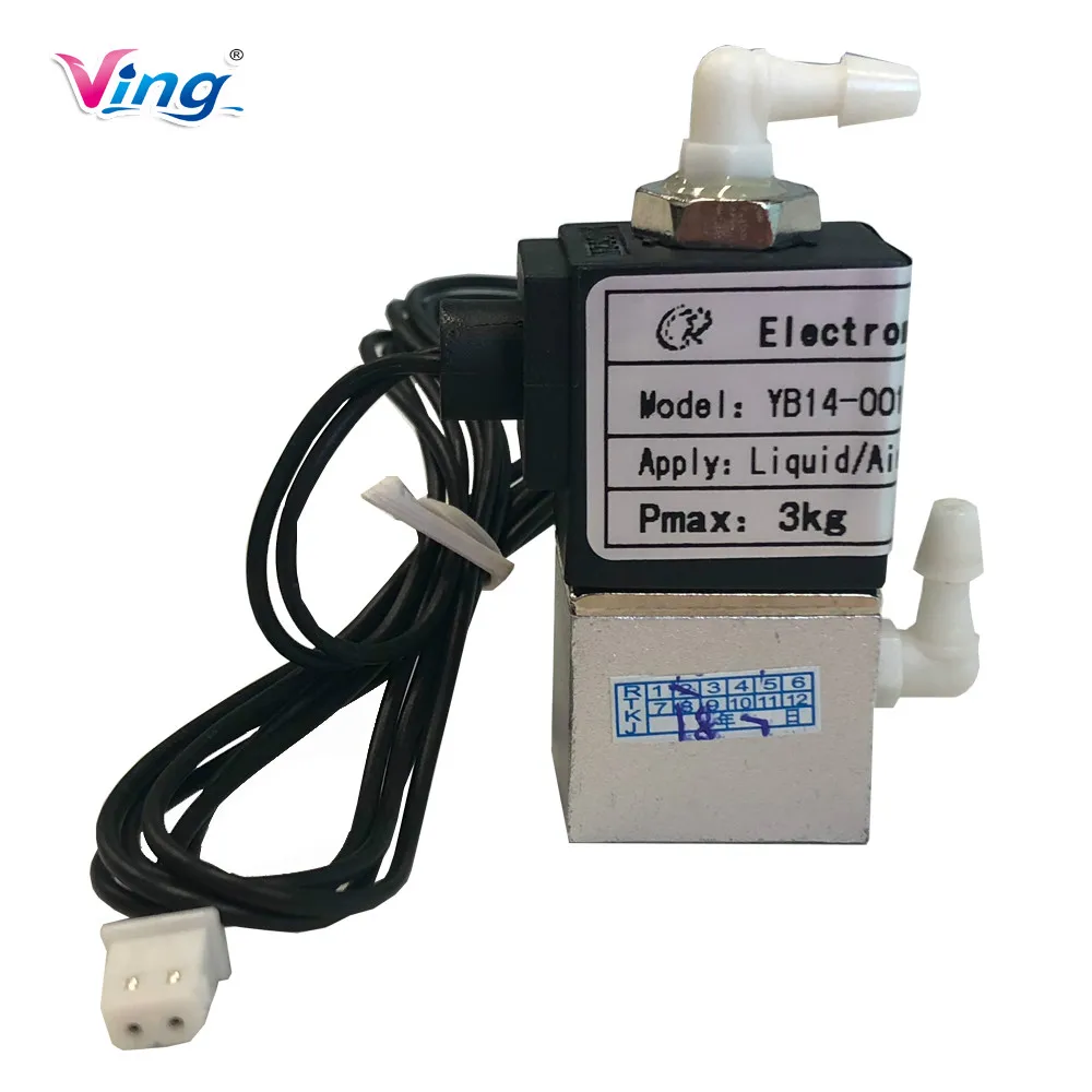 

2pcs/lot DC24V 4.4W Solenoid Electromagnetism Valve / Magnetic Valve for JHF Vistra / Myjet Printers