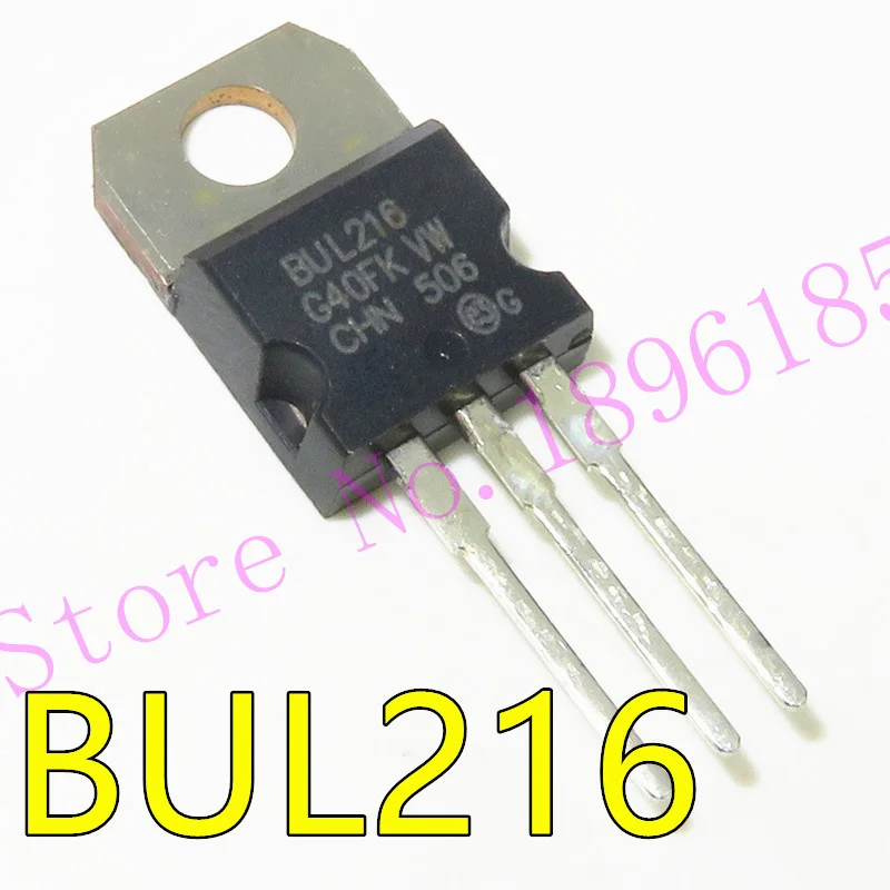 BUL216 TO-220 HIGH VOLTAGE FAST-SWITCHING NPN POWER TRANSISTOR