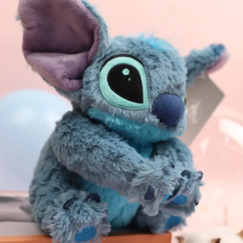 Disney-peluche de Lilo y Stitch para niños, juguete de Anime, cosas lindas, peluches Kawaii, regalo para niñas y niños, 24cm