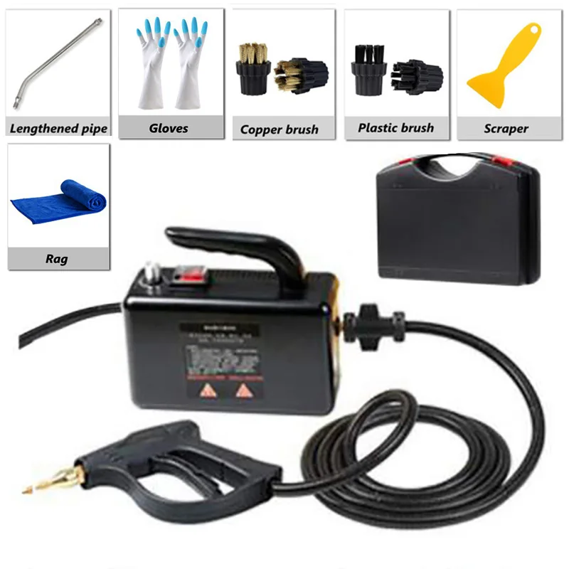 2600W Hoge Temperatuur Stoomreiniger Voor Motorkap Airconditioner Auto Mobiele Reinigingsmachine Pompen Sterilisatie Desinfector