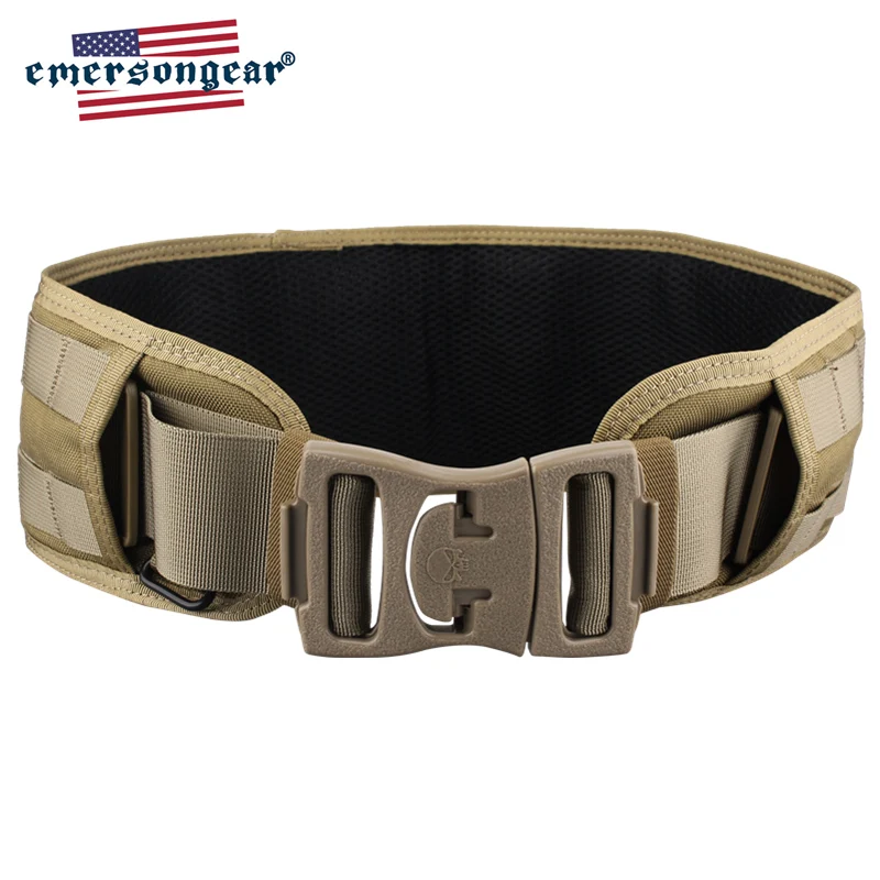 Imagem -04 - Emersongear-cinto Tático de Aventura ao ar Livre Cintura de Nylon Acolchoada Strap Heavy Duty Tiro Airsoft Caça Estilo Lbt1647b