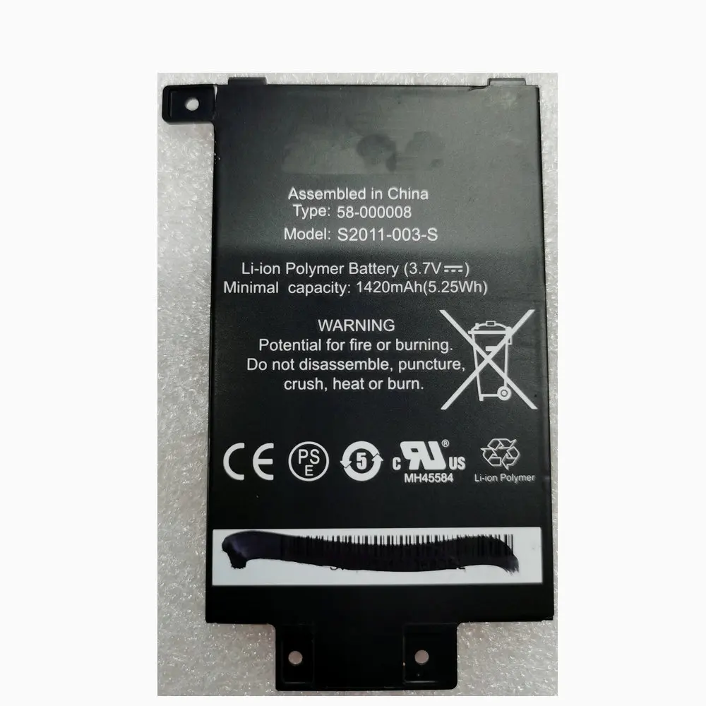 Brand new high quality 1420mAh S2011-003-S Battery For Kindle Paperwhite1/2 S2011-003-S Mobile Phone