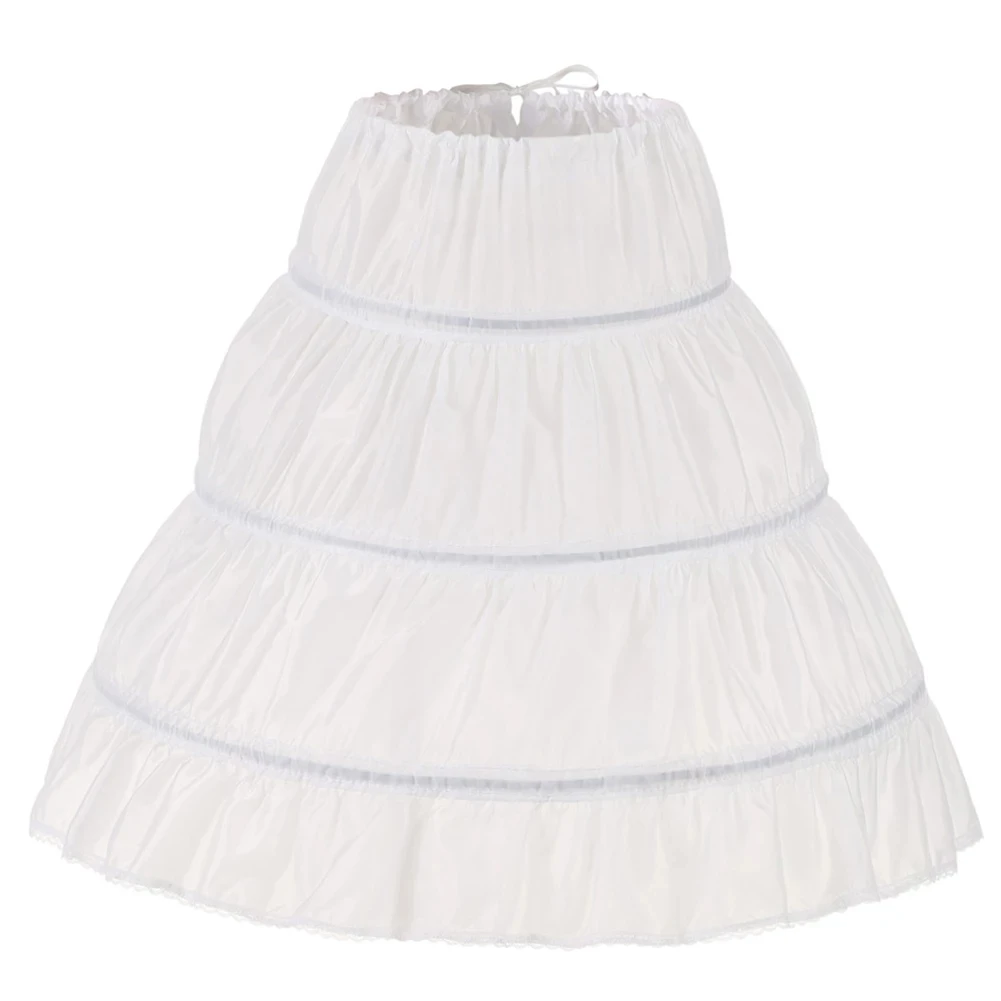 Abito da ballo sottoveste bambini Mini Tutu 1 strato crinolina gonna accessori da sposa In magazzino