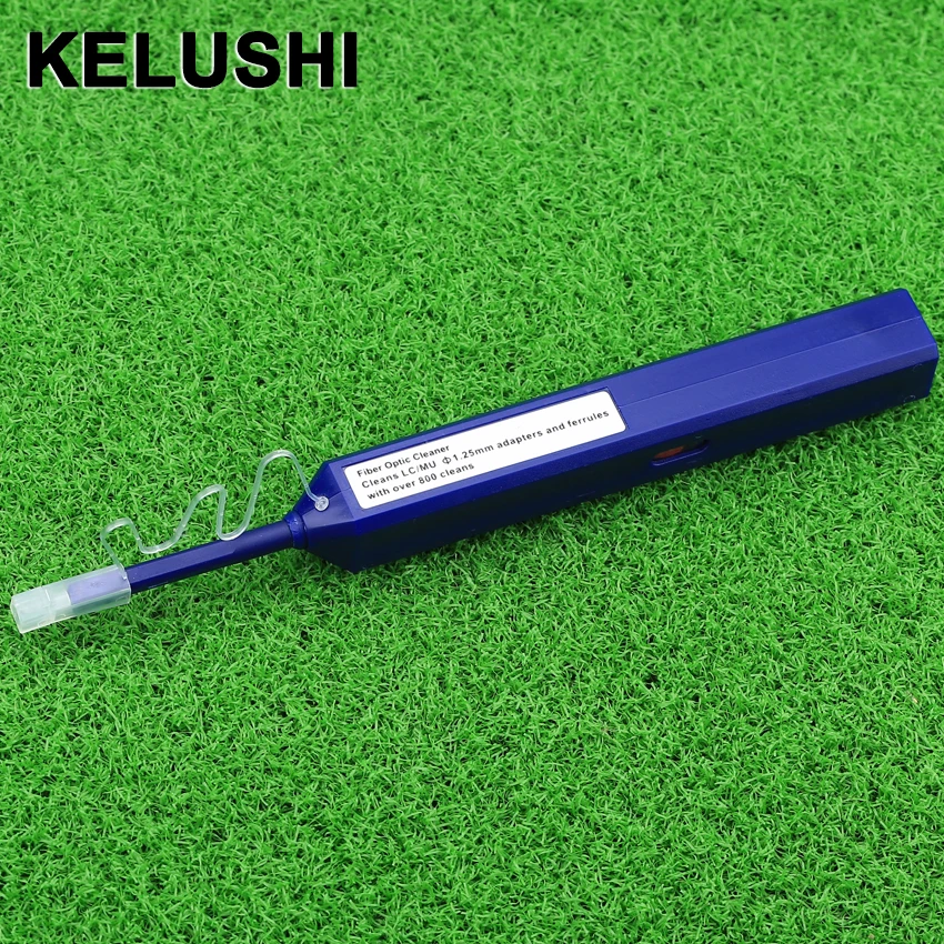 

KELUSHI Fiber Optical Cable Tools Fibra Optical Connector Cleaner Cleans LC/MU 1.25mm Adapters Ferrules with 800+ Cleanings