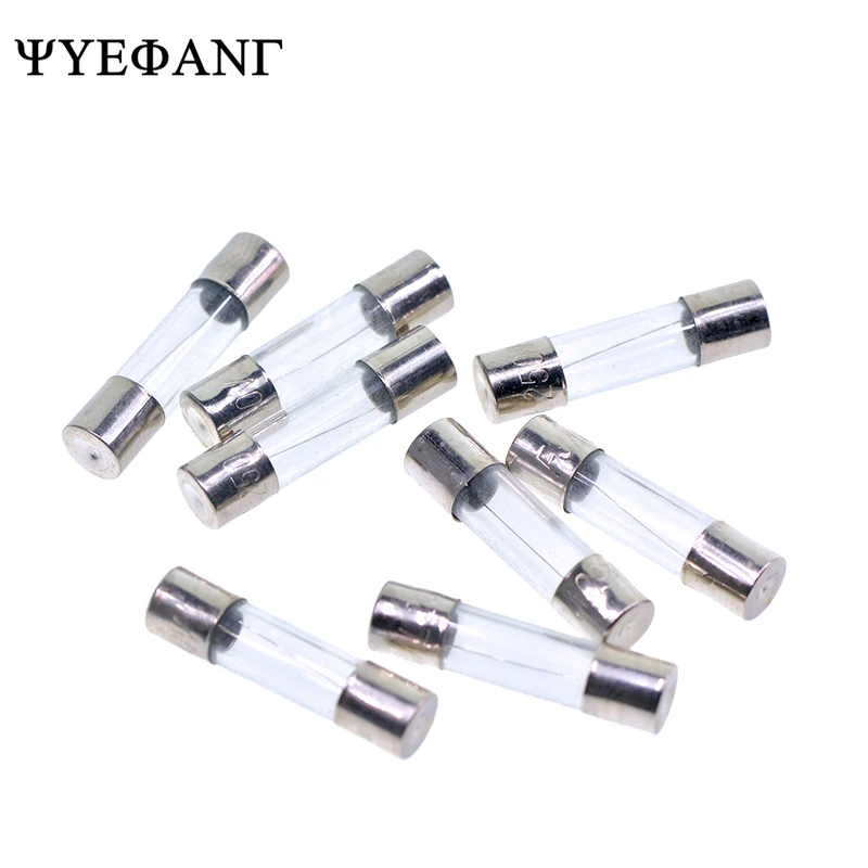 20PCS 5*20 Fast-blow Glass Fuses 5x20 5*20mm 250V 0.1A 0.2A 0.5A 1A 2A 3A 4A 5A 6A 8A 10A 15A 20A 25A 30A AMP Tube Fuses