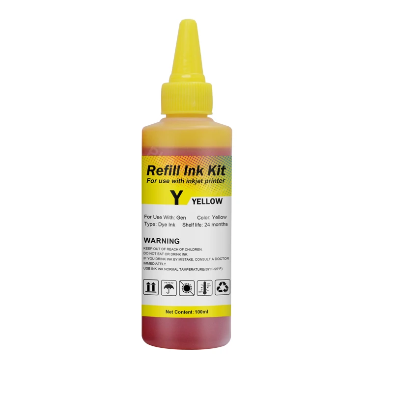 Imagem -05 - Plavetink-cartuchos de Tinta Corante para Impressora de Garrafa Recarga de Tinta Corante de 100ml com Cores para Canon pg 445 440 540 545 510 cl 512 446 441 xl