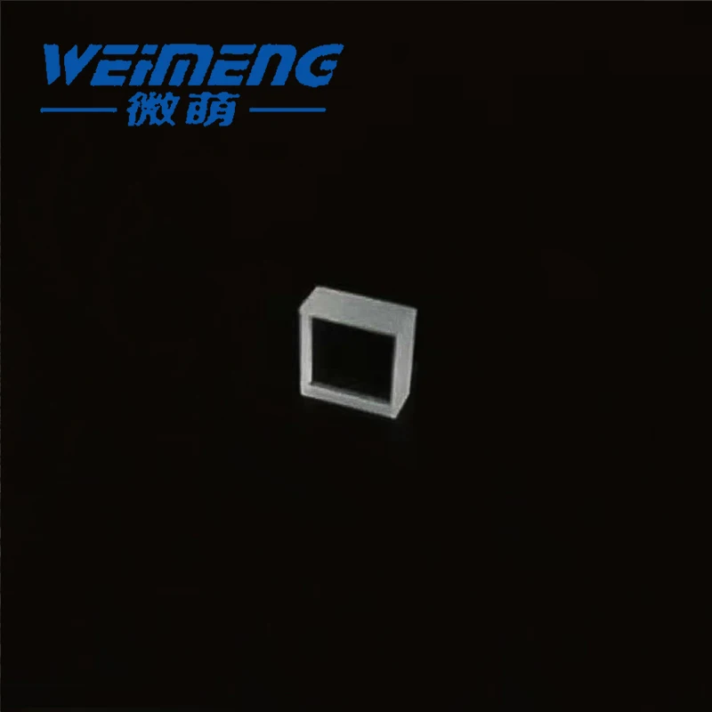 Weimeng KTP mirror 6*6*5mm optical glass  for laser beauty machine laser cutting welding marking equipment