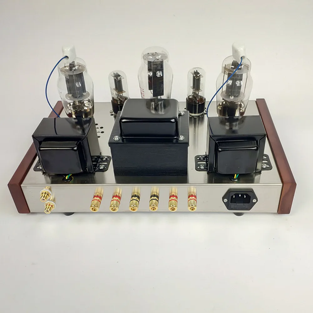Готовый ламповый усилитель класса A 6N8P Push FU25, Hi-Fi стерео, 10 Вт + 10 Вт, домашний аудио, ламповый усилитель мощности