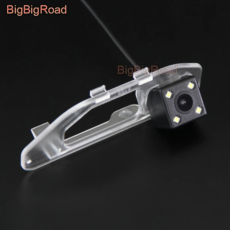 

BigBigRoad For Honda XR-V XRV 2015-2016 Wireless Camera Car Rear View Backup Reversing Camera Installed At License Plate Light