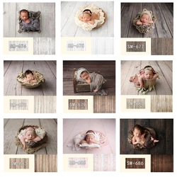 Photography Backdrop Wood Floor Newborn Baby Shower Birthday Party Photo Background Decor Photocall Photo Studio Banner