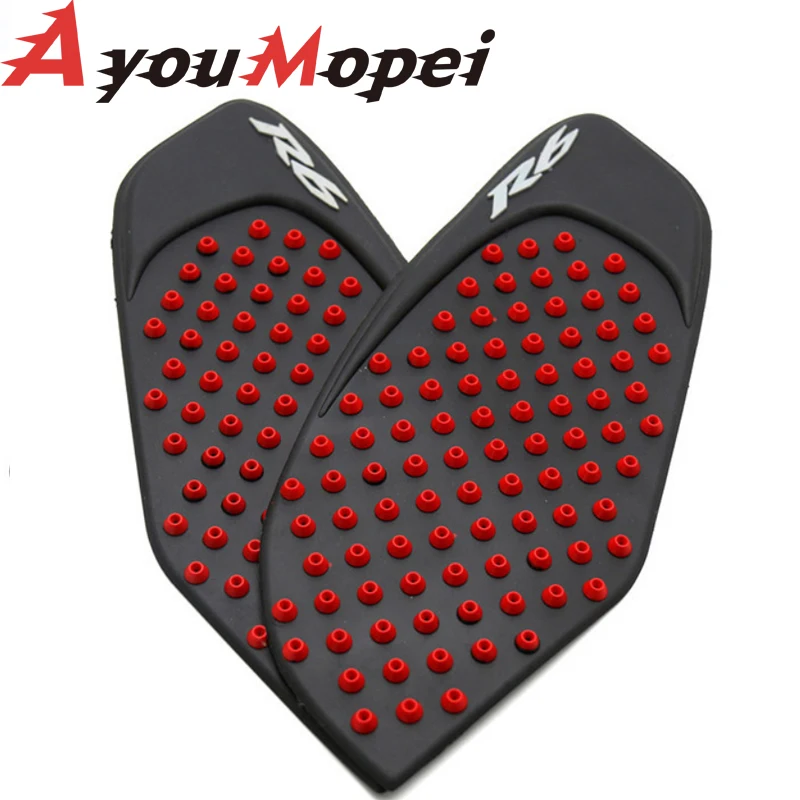 For Yamaha R6 2008 - 2015 Motorcycle Anti slip Tank Pad 3M Side Gas Knee Grip Traction Pads Protector Sticker