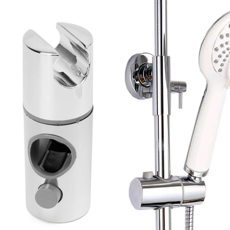 Head Holder Hand Held Shower Chrome Plated Bracket Holder For Bathroom Slide Bar U1JB