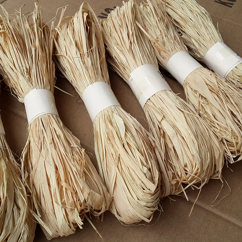 Natural Raffia Straw Rope for DIY crafts Wedding Invitaiton Gift Packing Party Decoration Flower Baking Wrapping Suplies