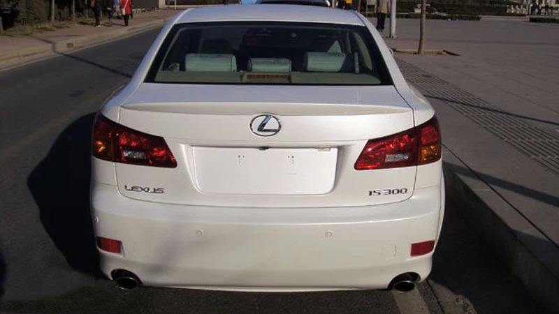 Fit for Lexus IS250 IS300 IS350  2008 2009 2010 2011 2012 2013 ABS Plastic Unpainted Primer Color Exterior Rear Wing Spoiler