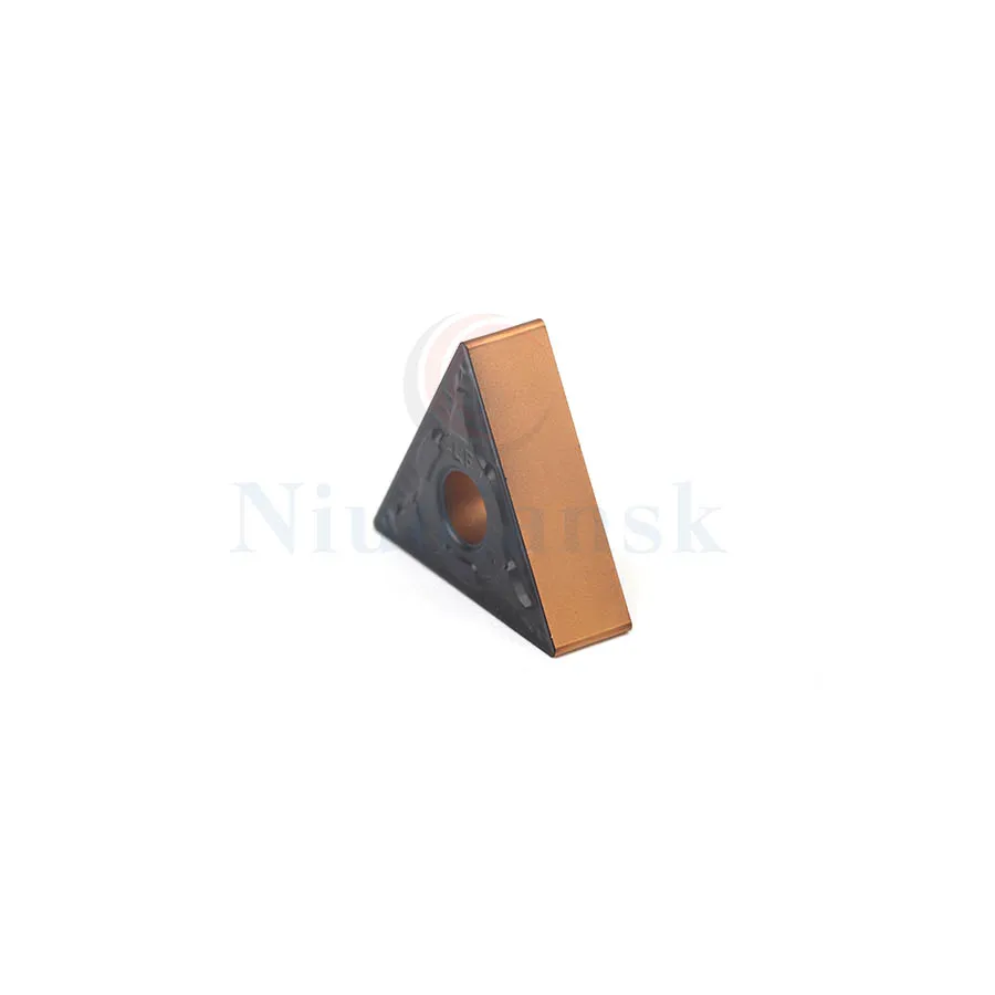 Herramienta de torno CNC LF9218 TNMG160404-CM, inserto de torneado de carburo, hoja recubierta de dos colores para procesar piezas de acero, LF9218, TNMG160408-CM