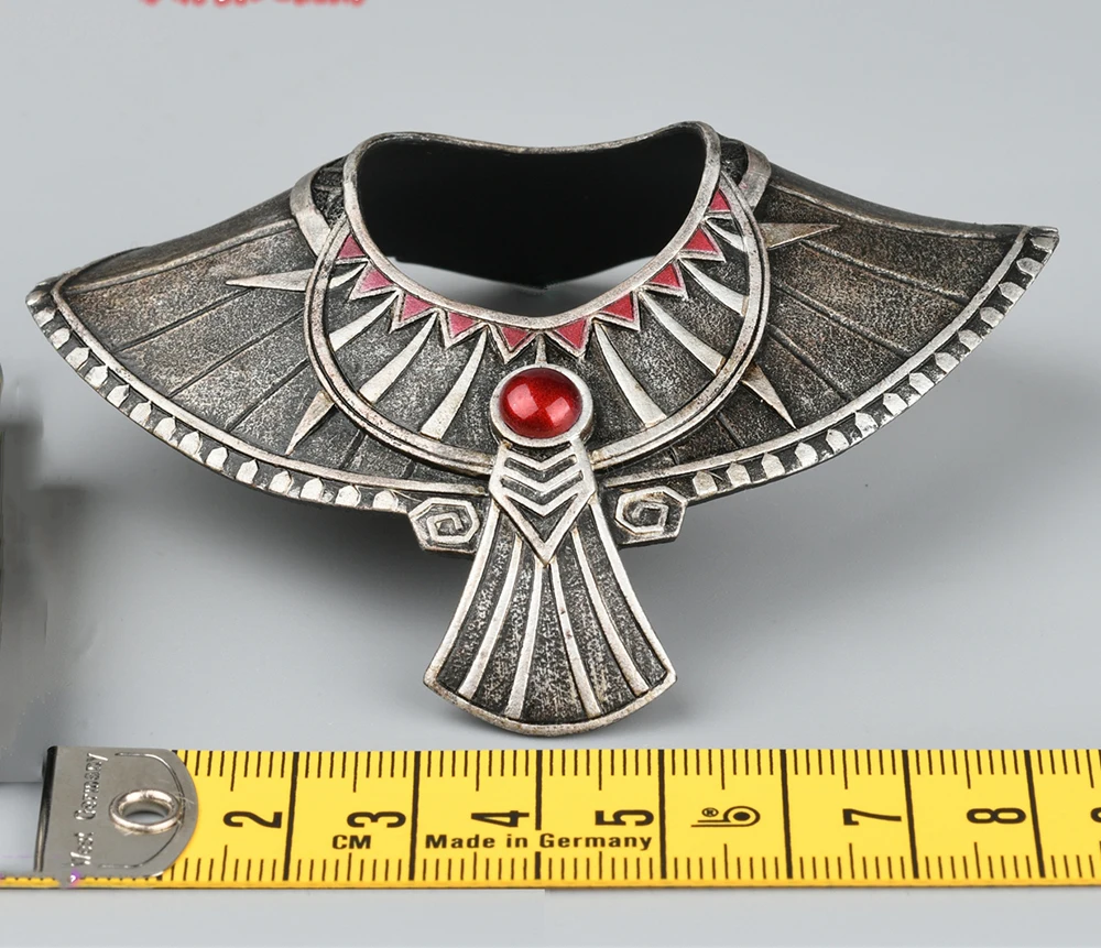 TBLeague 1/6th PL2021-177 B Horus II God Of The Sky Silver Version Light Neck Armor Model For 12inch Body Doll Accessories