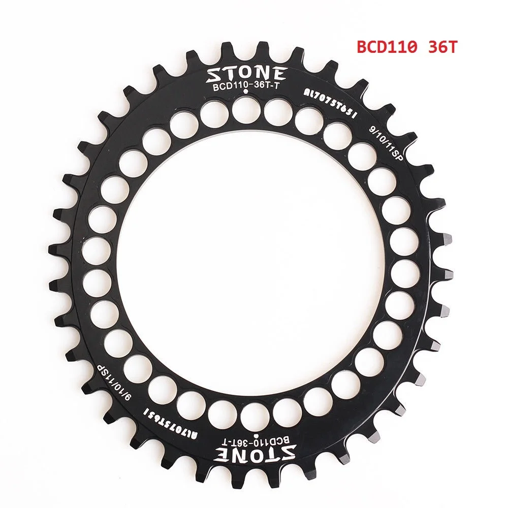 Oval Chain ring BCD110 Aero Q ring 5 bolts 1x system Narrow Wide Chainwheel driveline