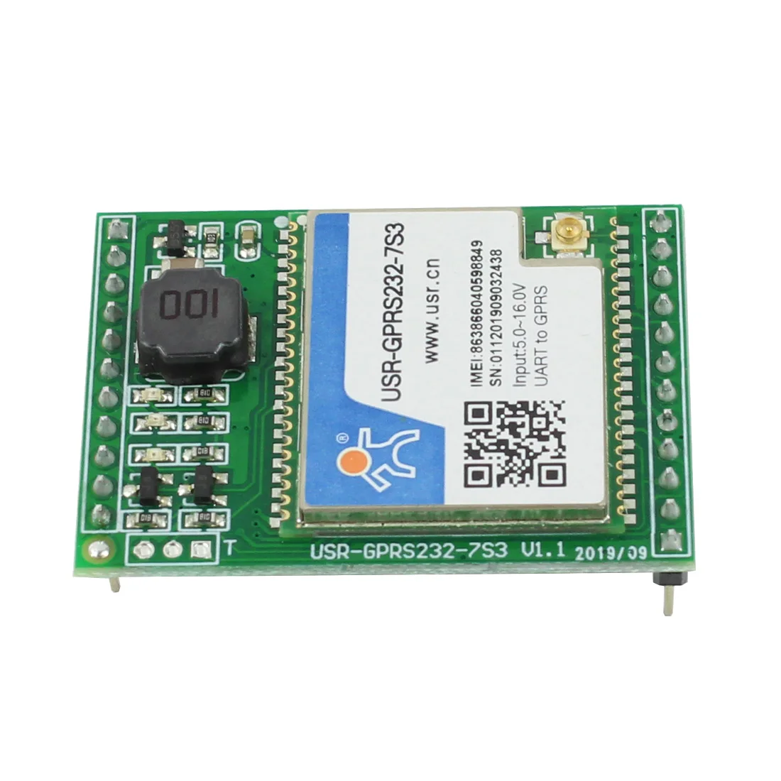 USR-GPRS232-7S3 Serial UART TTL ถึง GPRS/GSM/EDGE โมดูล Httpd Client สนับสนุนสูงแบบบูรณาการโมดูล GPRS