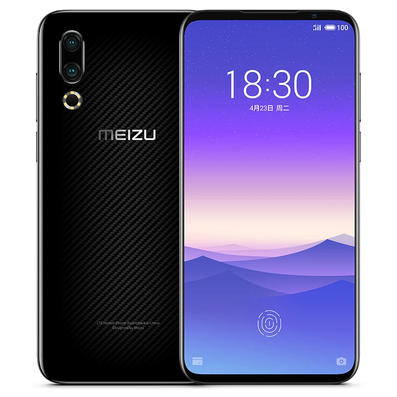 Meizu-Téléphone portable 16S, écran de 6.2 pouces, smartphone, caméra arrière pour touristes, mémoire de 8Gb et 128Gb, Snapdragon 855, octa core, 4G, batterie de 3600mAh