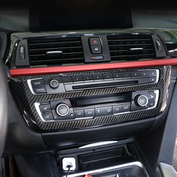 Car Styling Strip Air Conditioning CD Panel Decorative Cover Trim Auto Interior Accessories Sticker for BMW F30 F34 F31 F36 F32