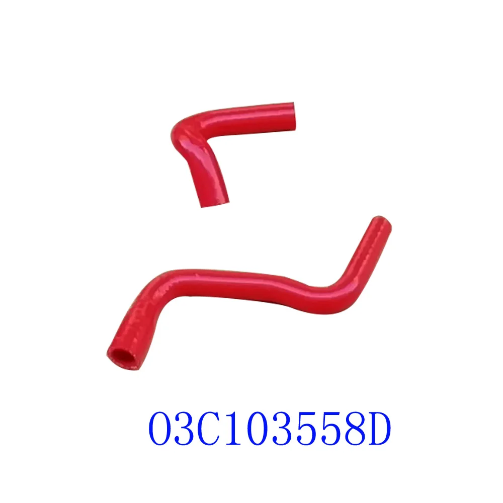 For Volkswagen VW 03C103558D Vent Hose Silicone Rubber Tube