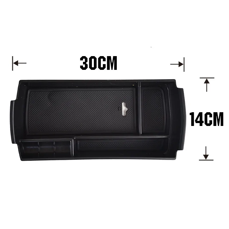 Storage Box Arm Rest Glove Tray Bin Container Holder Fit For Peugeot 3008 3008GT 2017 - 2023 Interior Armrest Central Console