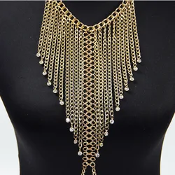 Body Chain Sexy Waist Chain Jewelry Bikini Bra Fashion for Women Bead Punk Summer Beach Goth Boho Luxury Gift Accessoires Tassel