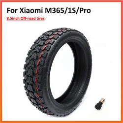 8.5 Inch Vacuum Off Road Tire For Xiaomi Electric Scooter M365 1S Pro Pro2 Kickscooter 8.5*2 50/75-6.1 Tubeless Tyre With Valve