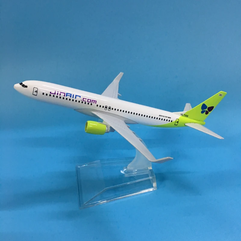 

Джейсон пачка 16 см в Корейском стиле JINAIR Boeing 737 модель самолета Модель аэроплана самолет модели литой металл 1:400 р/у самолёты плоскости игрушка в подарок