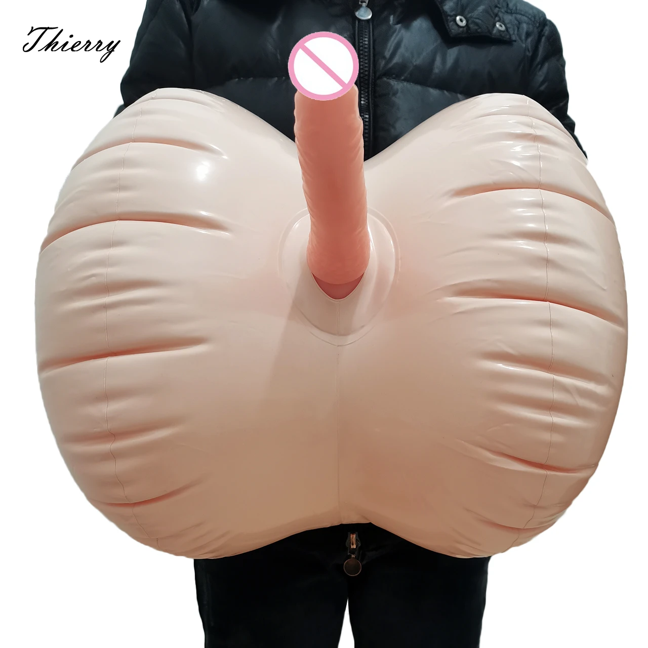 Thierry Inflatable Sex Chair With Dildo Durable Blow Up King Cock Rider Rocker Sex Ball Erotic Toy for Women Men Cushion Seat