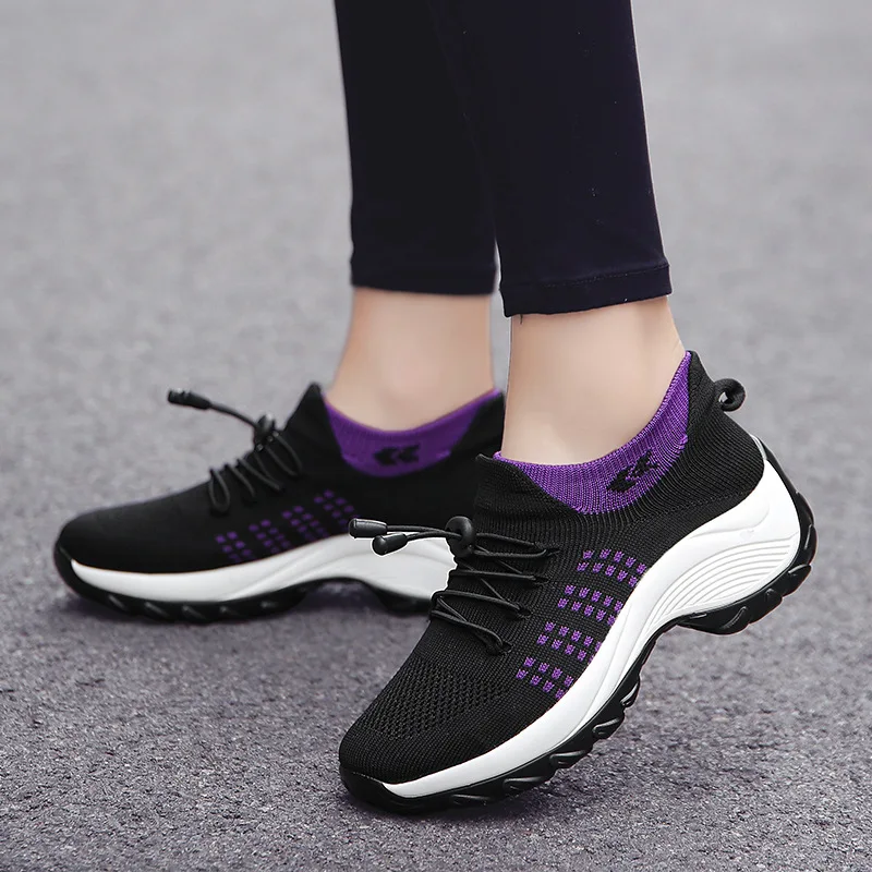 

Women's Shoes Sneakers Mesh Breathable Fitness Running Shoes Casual Tenis Race Shoe Athletic Women Sports Walking Shoes