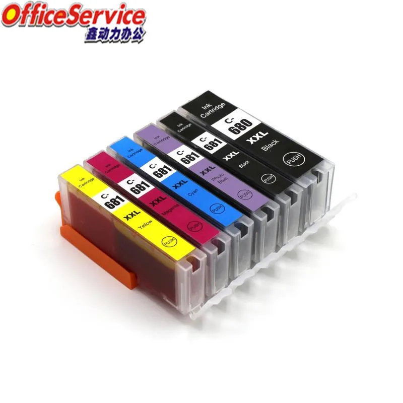 

PGI-680 CLI-681 PGI680XL 680 ink Cartridge Compatible For Canon PIXMA TS8160 TS8260 TS9160 inkjet printer