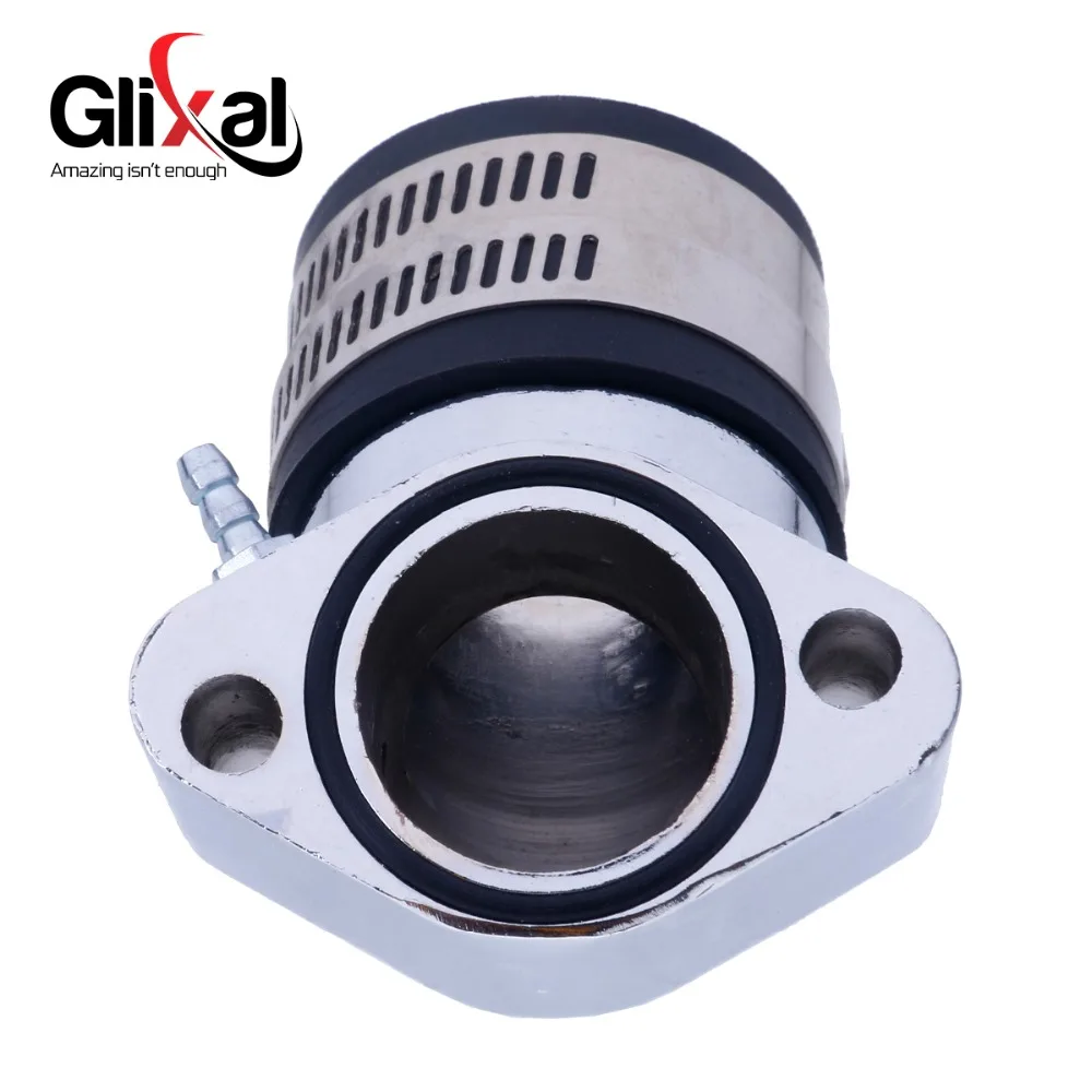 Glixal GY6 125cc 150cc High Performance Racing Intake Manifold for 152QMI 157QMJ 4 Stroke  Engine Scooter Moped ATV Go-Kart