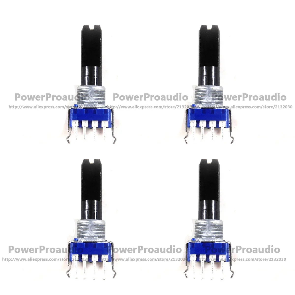 4PCS DCS1128 HI MID LOW FILTER 1 2 FX LEVEL HP Potentiometer Rotary For Pioneer DJ