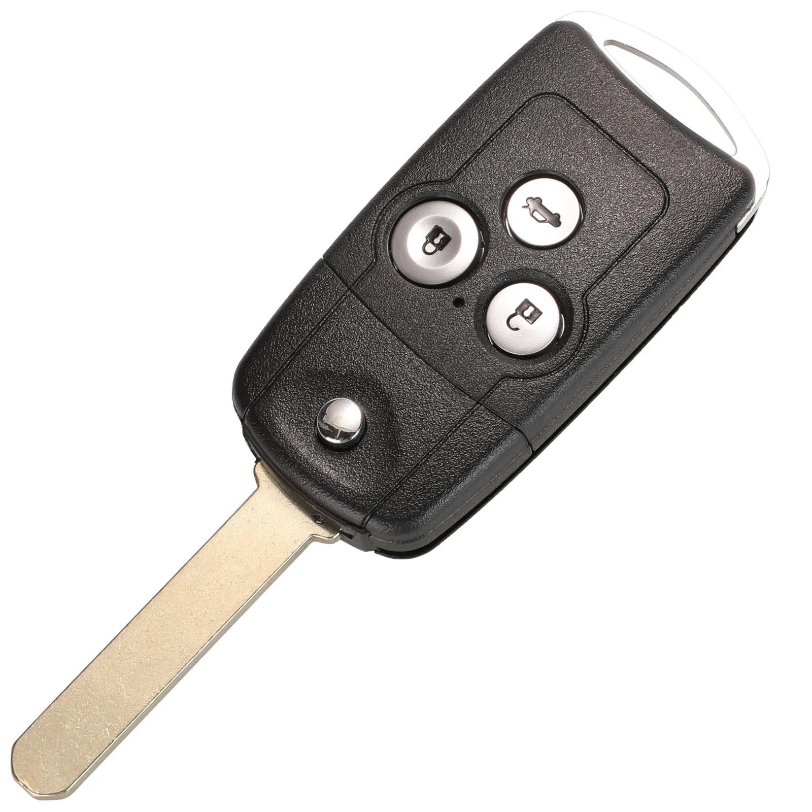 Jingyuqin 2/3/4 Taste Ersatz Flip Folding Car Key Shell Modifiziert für Honda Civic Dio Fit Crv Hrv Accord Odyssey Jazz