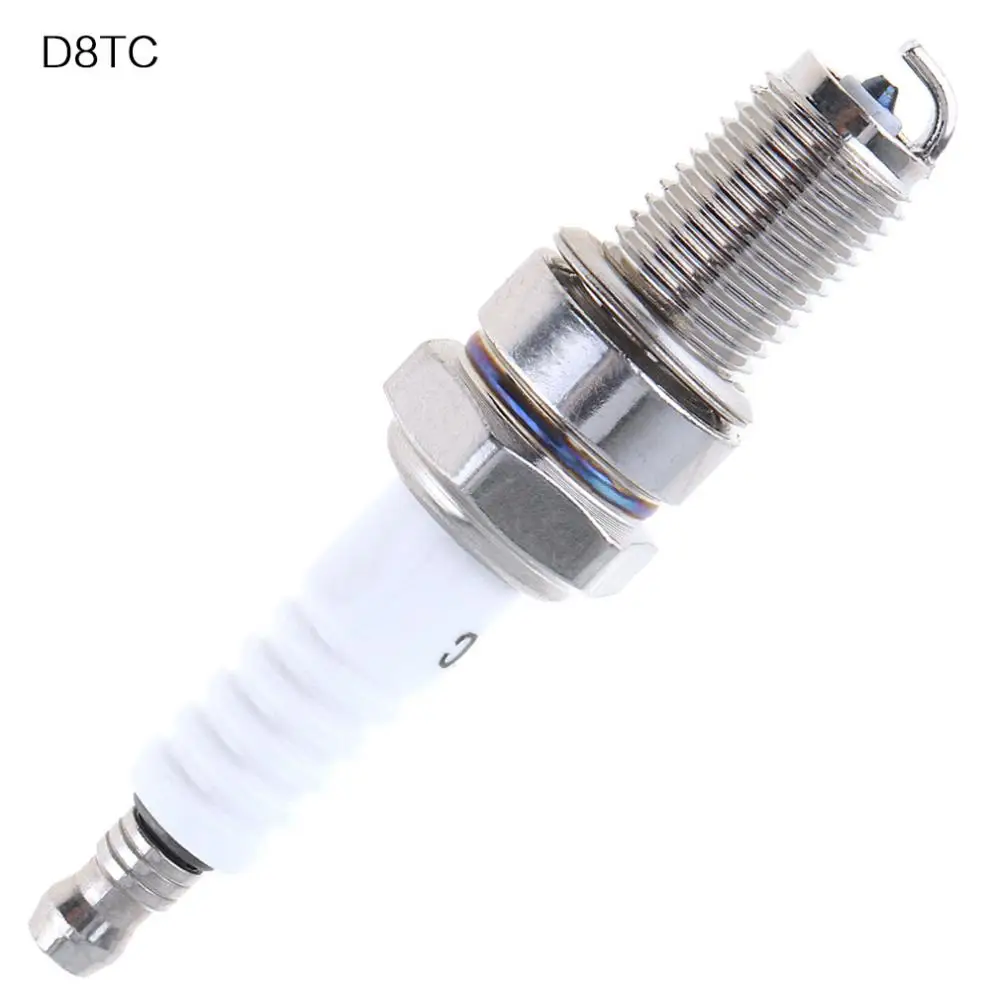 

1pcs Normal Platinum Fire D8TC Spark Plug 19mm Motorcycle Platinum Nozzles Spark Plugs fit for CG 125cc 150cc 200cc 250cc