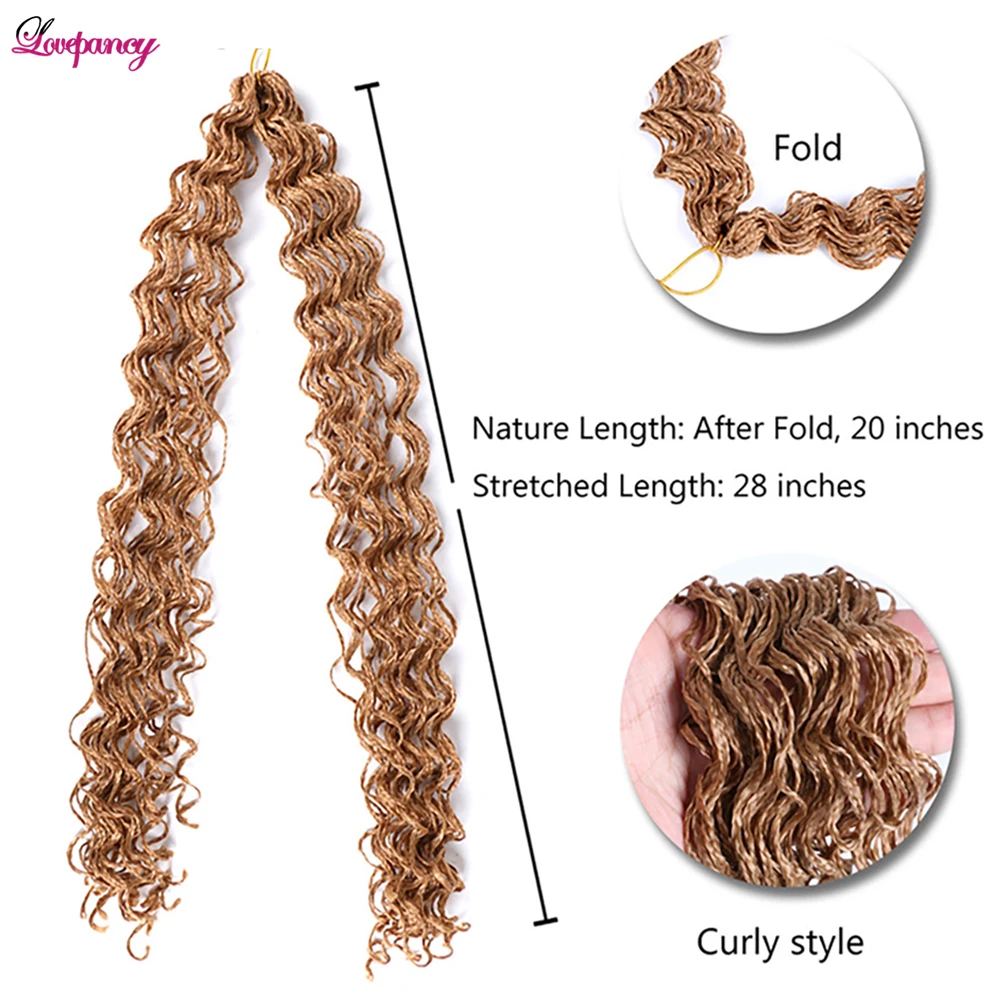 SyntheticCurly Zizi kepang kotak Crochet ekstensi rambut kepang coklat pirang abu-abu 20 inci kotak mikro kepang bundel rambut 50g/pak