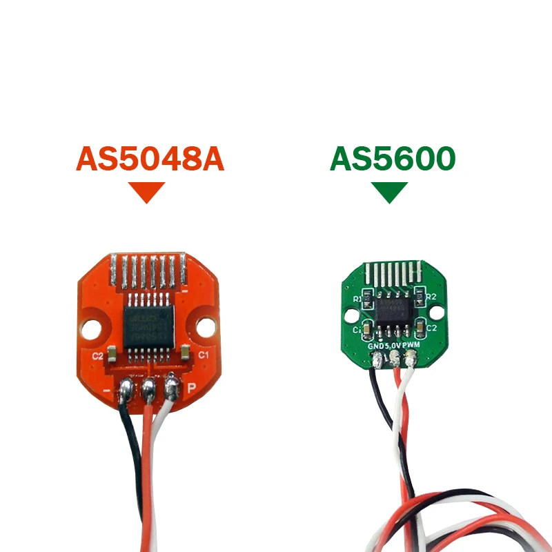 Disco di codice AS5048A/AS5600 Encoder Magnetico PWM/I2C/SPI Porta 12-14bit di precisione Magnetico encoder rotativo Per FPV motore Brushless