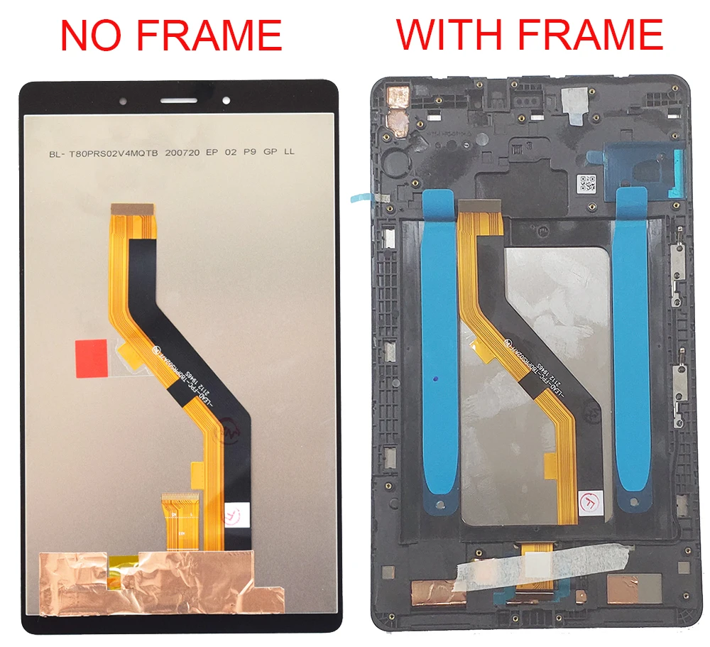 New LCD for Samsung Galaxy Tab A 8.0 2019 SM-T290 SM-T295 T290 T295 LCD Display Touch Screen Digitizer Assembly Replacement