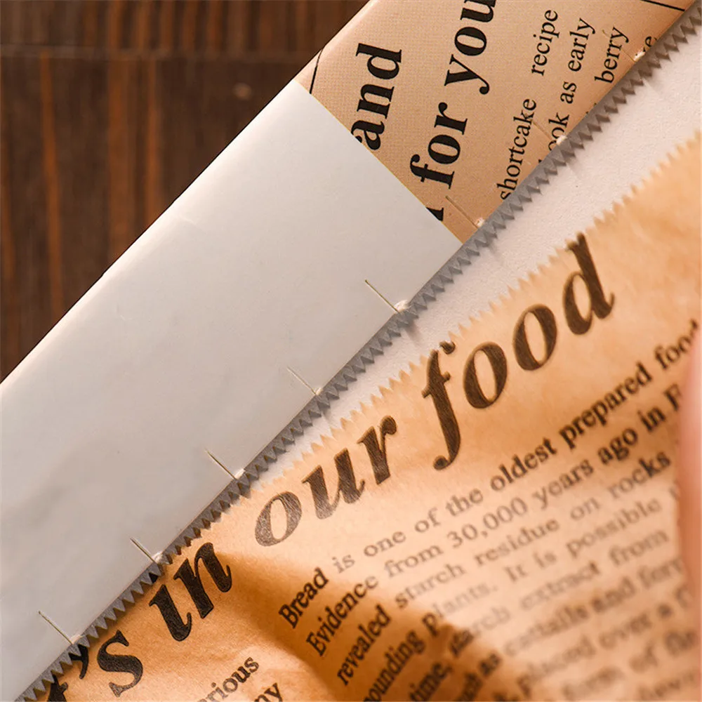 5 Meters Parchment Paper Baking Tools Food Grade Grease Paper Bread Sandwich Burger Fries Wrappers Cookie Oilpaper Cooking Sheet