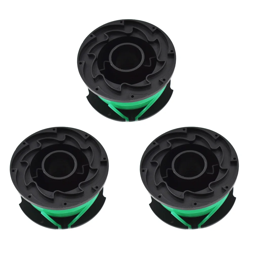 3pc SF-080 String Trimmer Spool Line Replacement For Black & Decker GH3000 Model